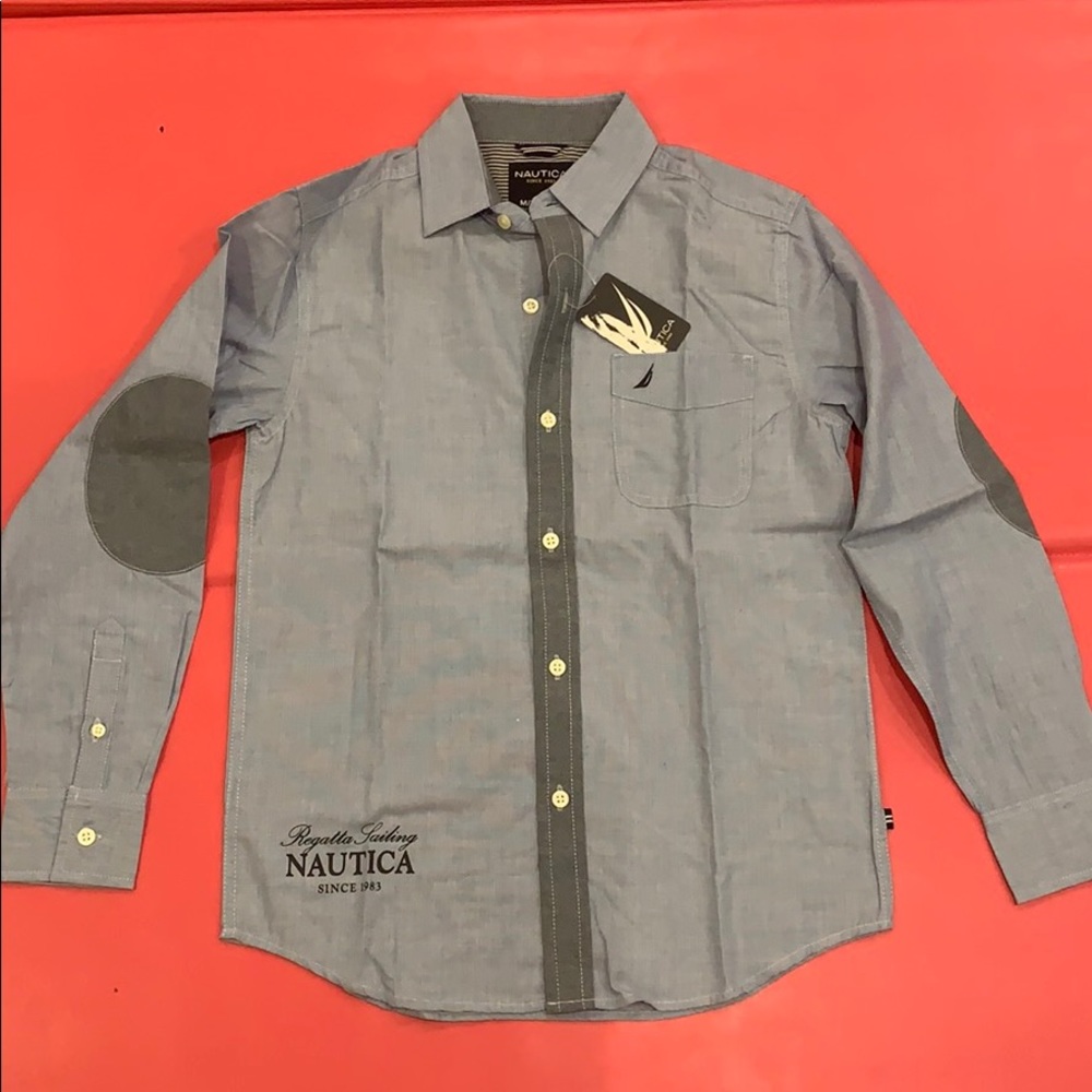 Boys long sleeve Button Down Shirt